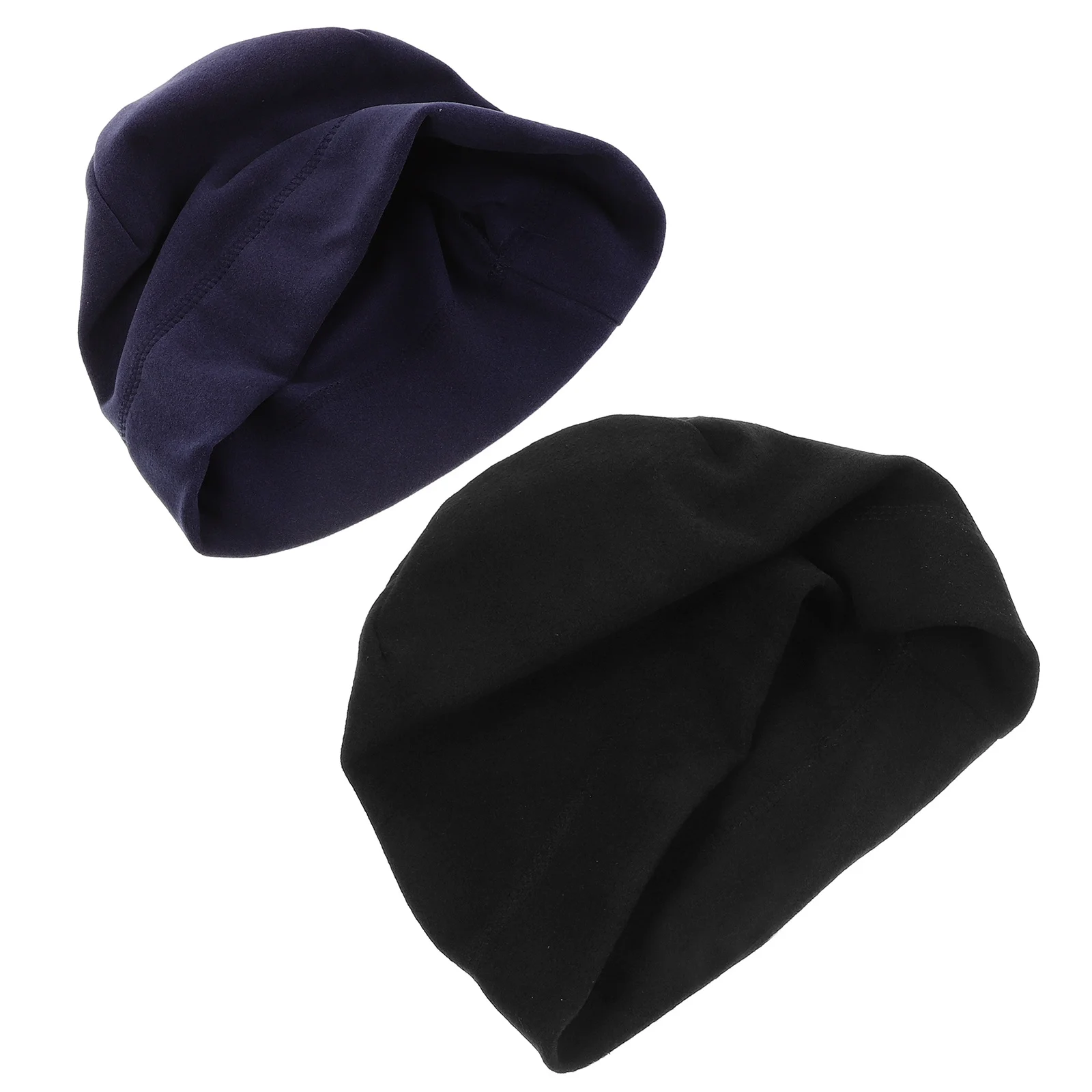 

2 pcs Warm Winter Beanie Hats For Men Women Cold-Proof Windproof Cycling Cap Skiing Sports Hat Unisex Warmth