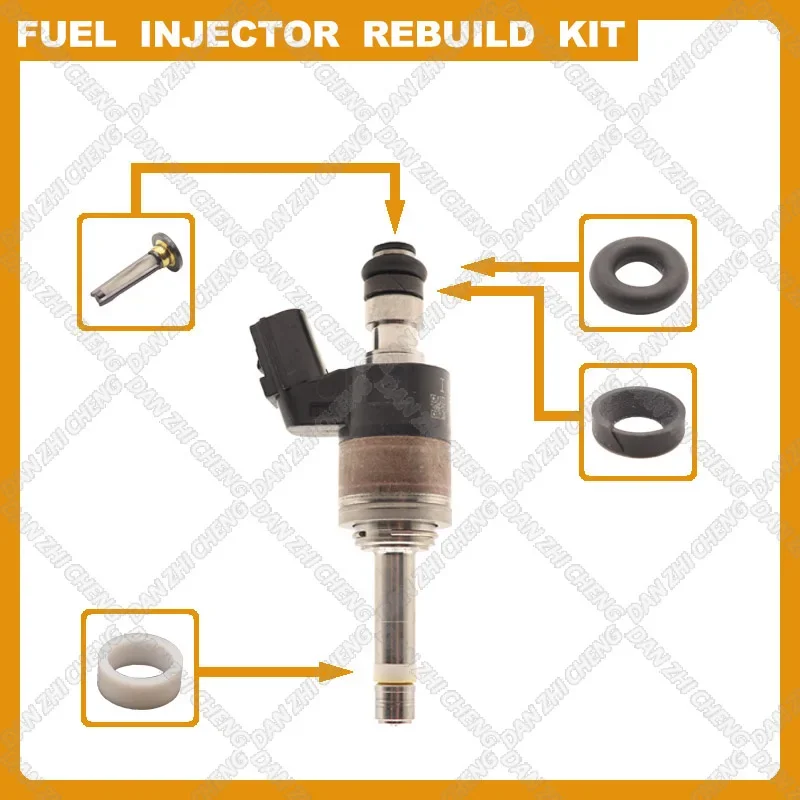 

Ремонт уплотнительных колец топливных форсунок для Honda Fit 2015-2019 1.5L KA6MT KACVT 16010-5R1-315 16010-5R1-305