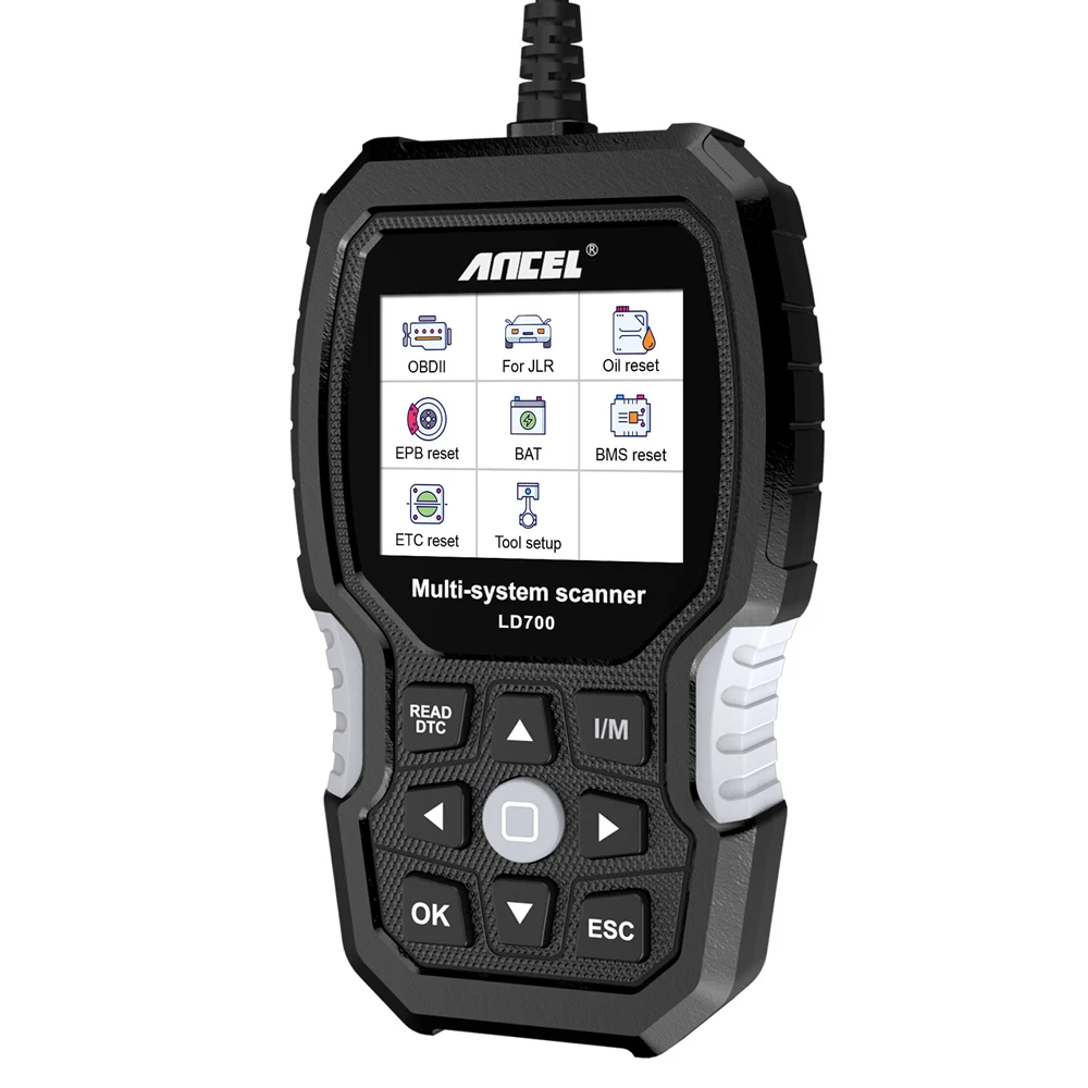 Auto-Diagnosegerät ANCEL LD700 OBD2-Scanner für Alle Systeme von Land Rover Jaguar JLR EPB BMS DPF ABS TPMS Öl-Reset Codeleser – Detail 11