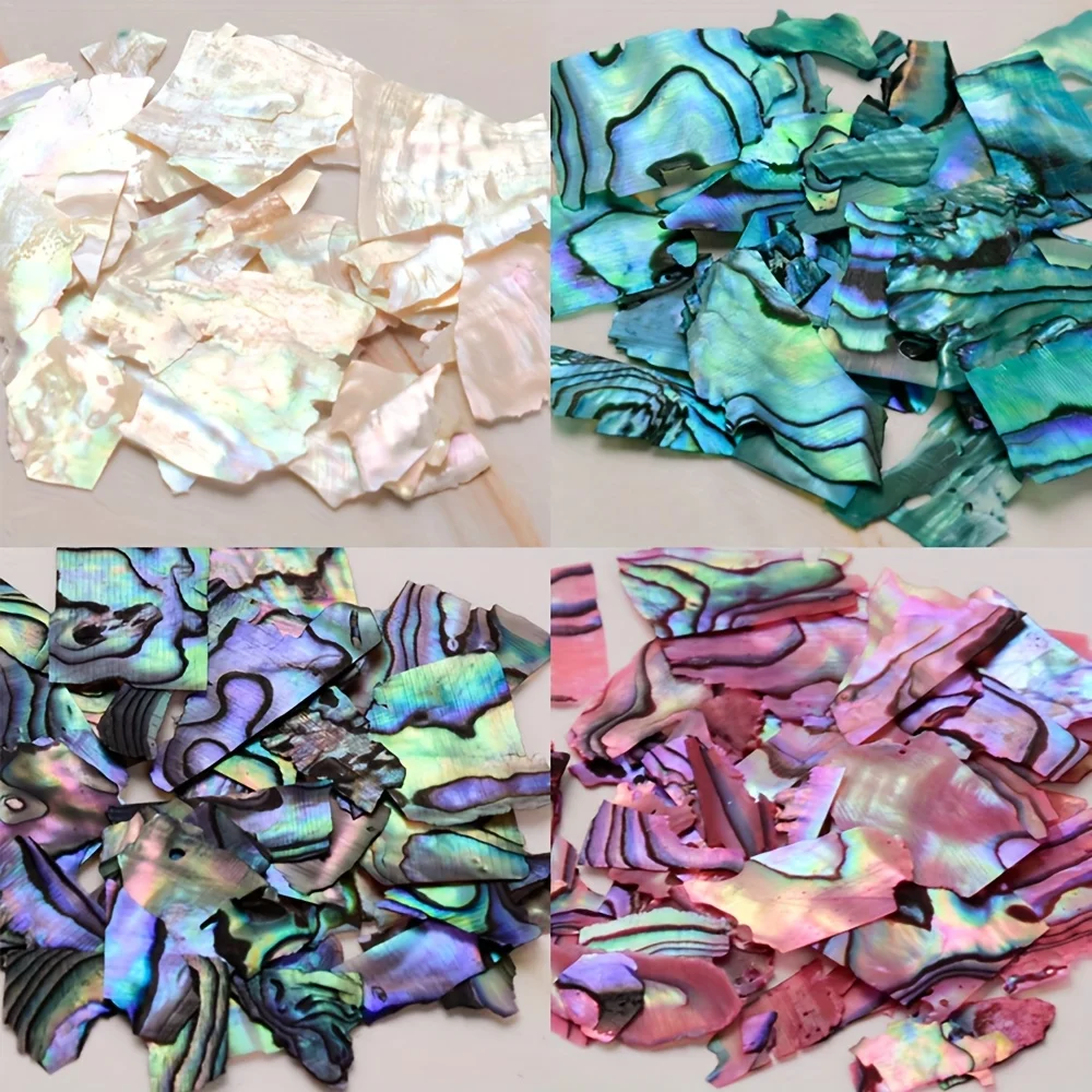 Foglio di abalone per gioielli per unghie con foglio di conchiglia ultra sottile