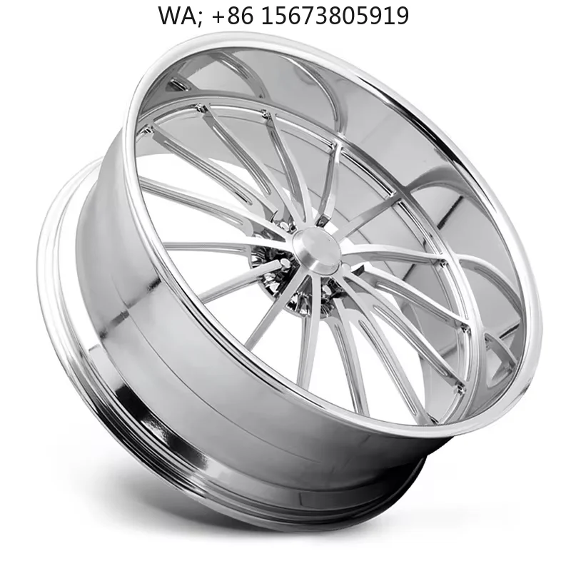 

for Custom Full Chrome 18-24 Inch 6x135 6x139.7 5x114.3 6x114.3 Forged Car Wheel Rims Luxury high-end customization