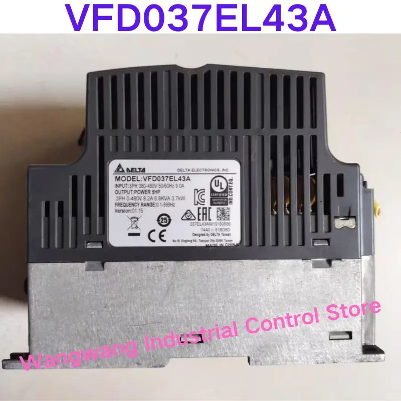 Second-hand test OK , VFD037EL43A  frequency converter