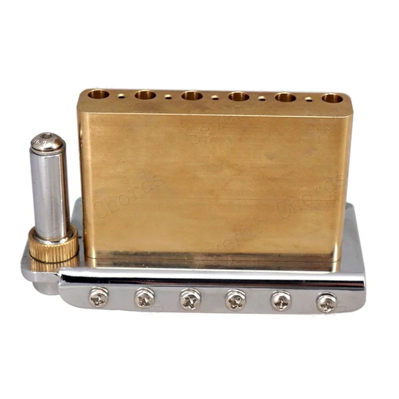 Ein Satz E-Gitarren-Doppel-Rockerbrücken-Vibrato-System mit Zugbandplatte und geradem Einsteckgriff – Musikinstrumententeil – Detail 8