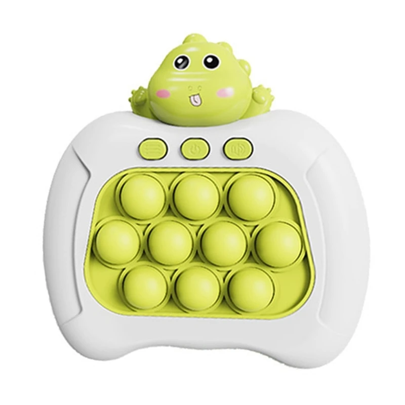 

Quick Press Game for Children Funny Handheld Toy with Four Fun Change to Exercise Reaction Speed and Memory E65D