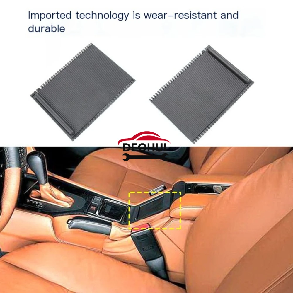 

Для BMW 5 серии E39 1995-2003 гг., новая крышка центральной консоли автомобиля, скользящая рулонная шторка, держатель чашки для воды, занавеска 51168159698 ﻿ CSDOH