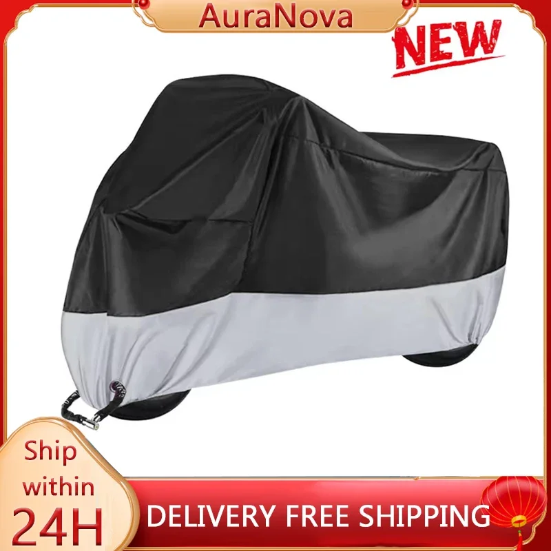 

Чехол для мотоцикла Funda Moto Bike, всесезонный, водонепроницаемый, пылезащитный, УФ-защитный, уличный, крытый, дождевик для мотокросса