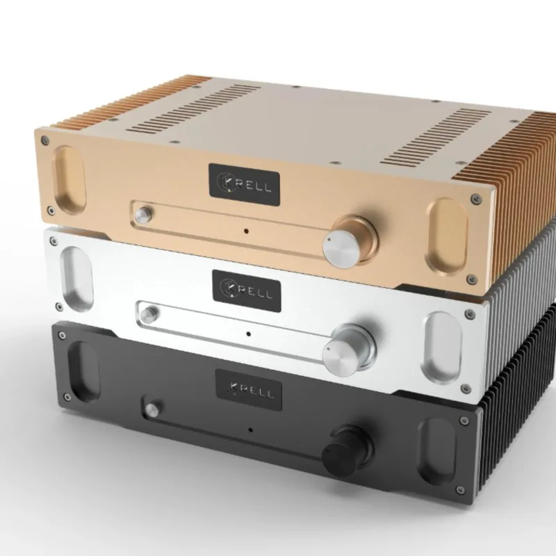 BRZHiFi‑1969 Small Class A Amplifier Chassis, Full Aluminum Heatsink Housing For Hifi Audio DIY Amplifier Project