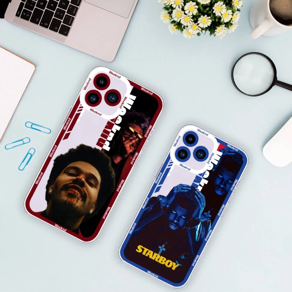 The Weeknd After Hours Singer Phone Case For iPhone 11 12 Mini 13 14 15 Pro Max Transparent Shell