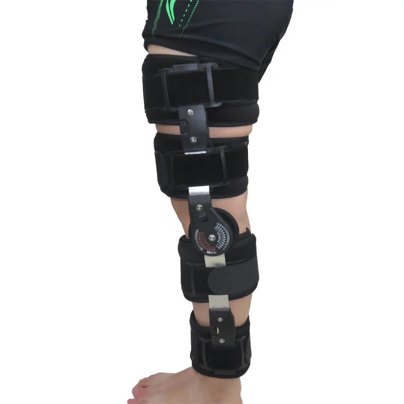 Length-Adjustable Knee Fixation Brace Knee Injury Fracture Brace For Pateints Healthcare