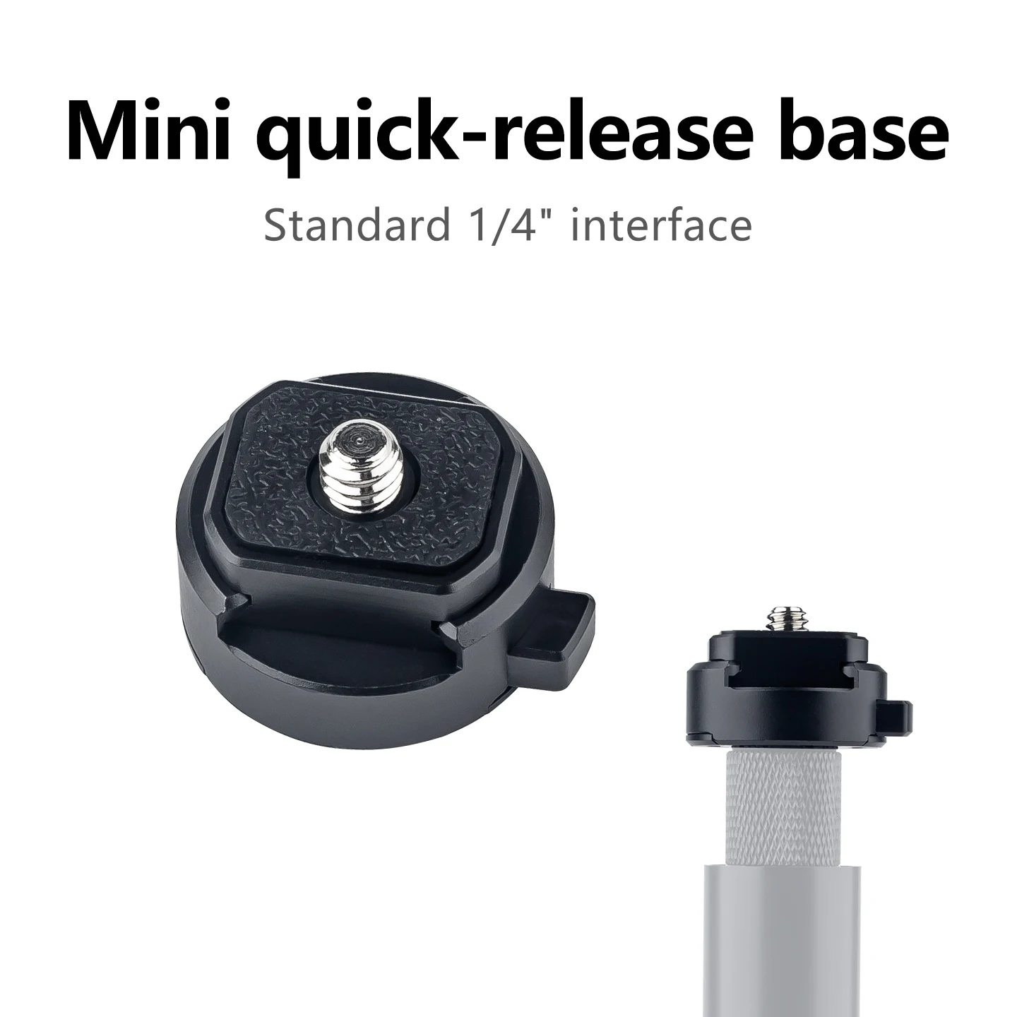 Metal Mini Quick Release Board Base, 360 Panoramic Motion Camera & Phone, Pocket 3 Quick Release 1/4 Fixed Accessories