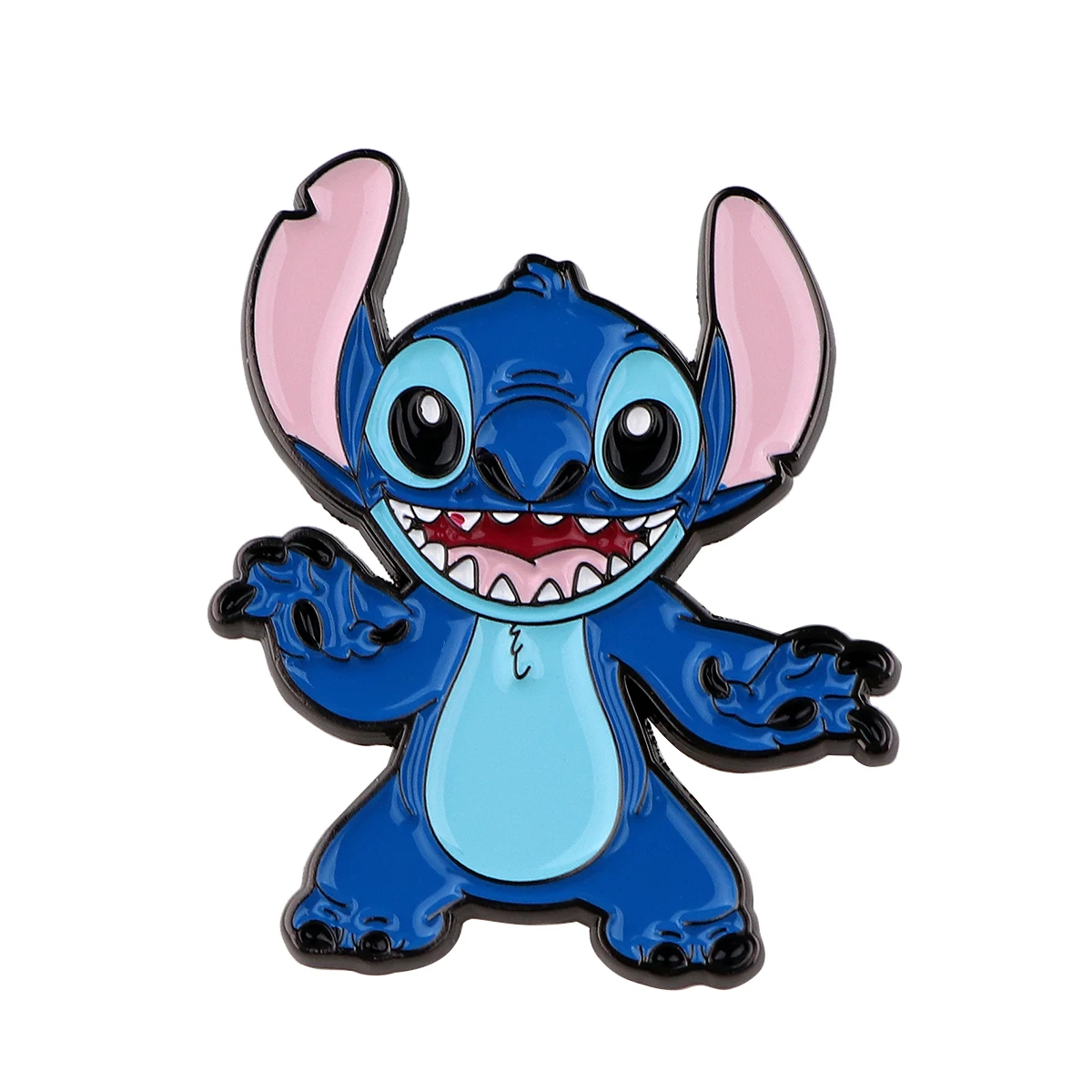 Cute Stitch Pin Cartoon Alien Lapel Pins Jeans Badges Brooches for Clothing Badges Fashion Jewelry Accessories Gifts for Fans