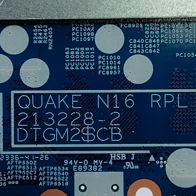 Placa Base para Laptop Dell Inspiron 16 7630 CN-0J3TXK 0J3TXK J3TXK 213228-2 con CPU SRMJ8 I7-1360P 100% Probada y en Perfecto Funcionamiento
