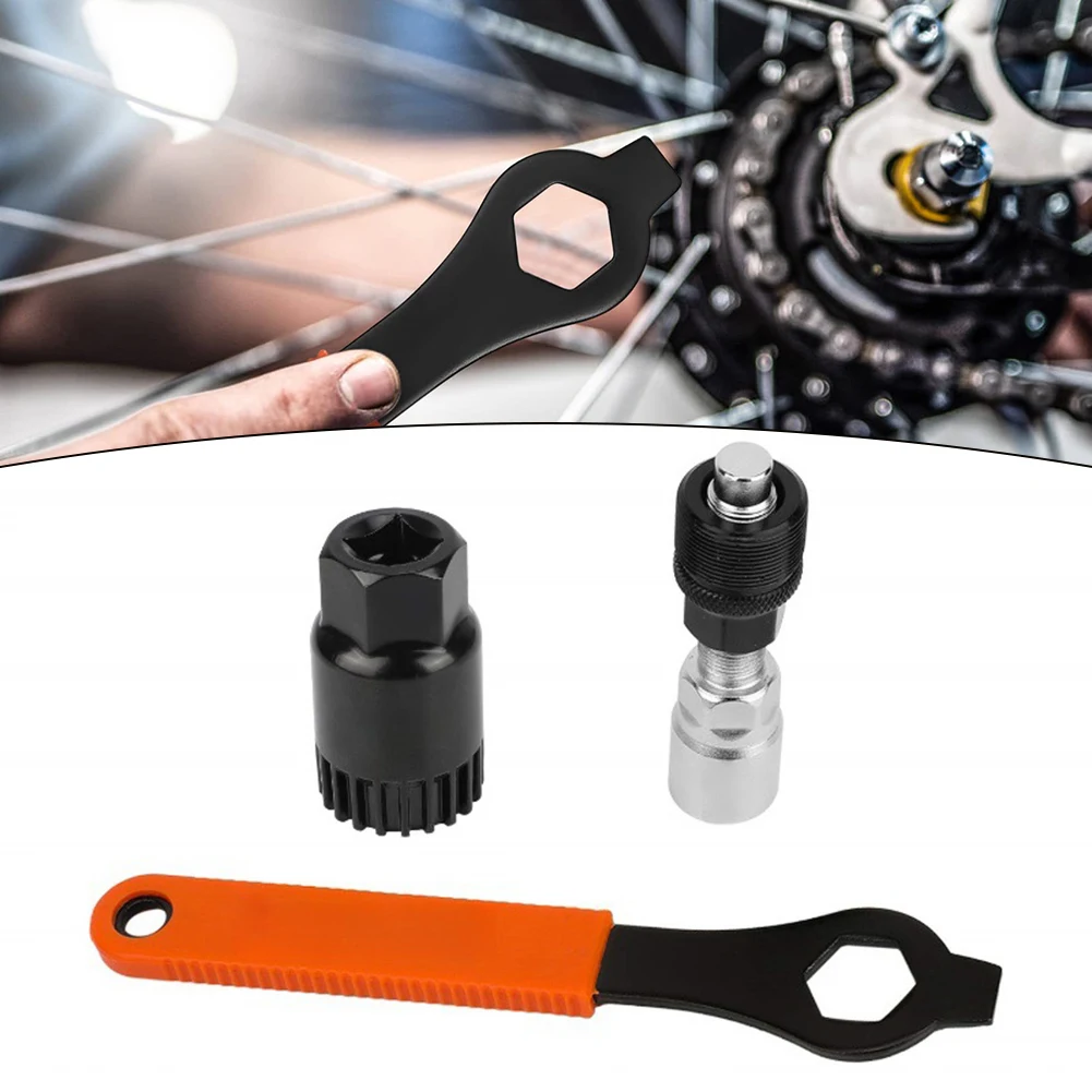 

Crank Pull Rod Crank Remover Tool Home Bike Repair Easy To Use High-quality Carbon Steel Convenient Bicycle Maintenance