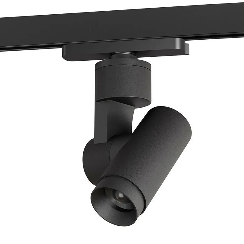AL-ML12 Remote Control 2 3 4 Wire LED Track Light DMX512 Dimming Motorized 15-50° Zoomable Spotlight