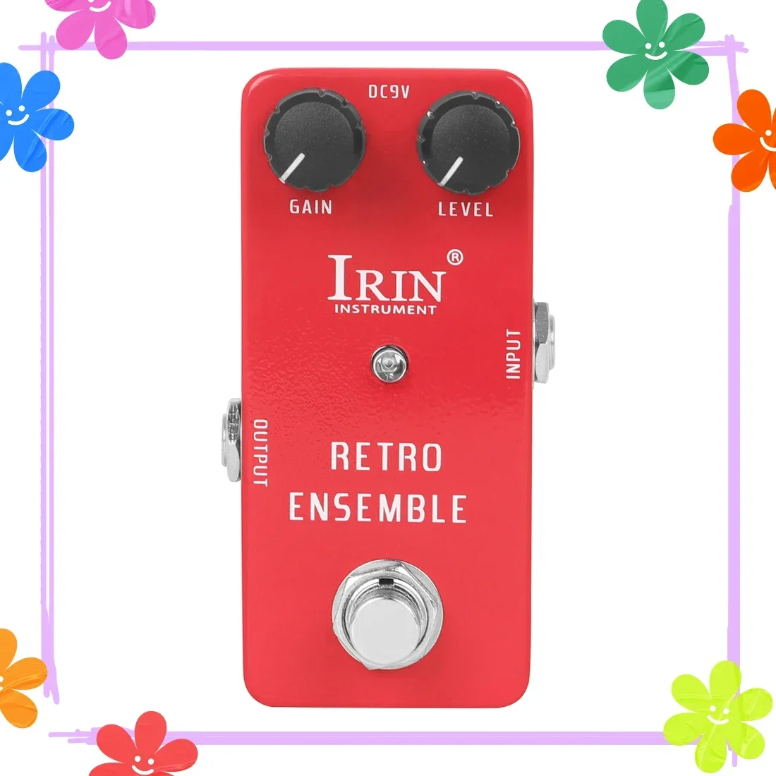 IRIN ريترو الكهربائية فرقة تأثير الغيتار دواسة محاكاة تأثيرات جوقة الرجعية صحيح الالتفافية الدواسات RS-05 الغيتار الملحقات