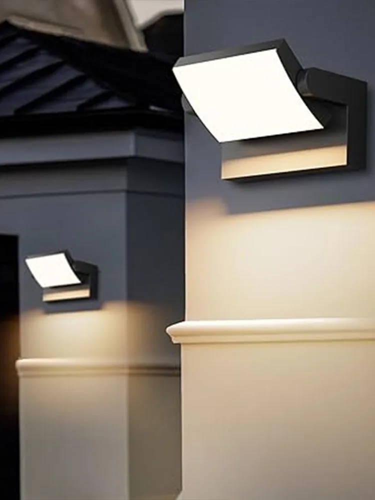 Bewegingssensor buitenwandlamp IP65 waterdichte LED veranda verlichting balkon tuin binnenplaats lampen moderne woonkamer slaapkamer licht - afbeelding 2