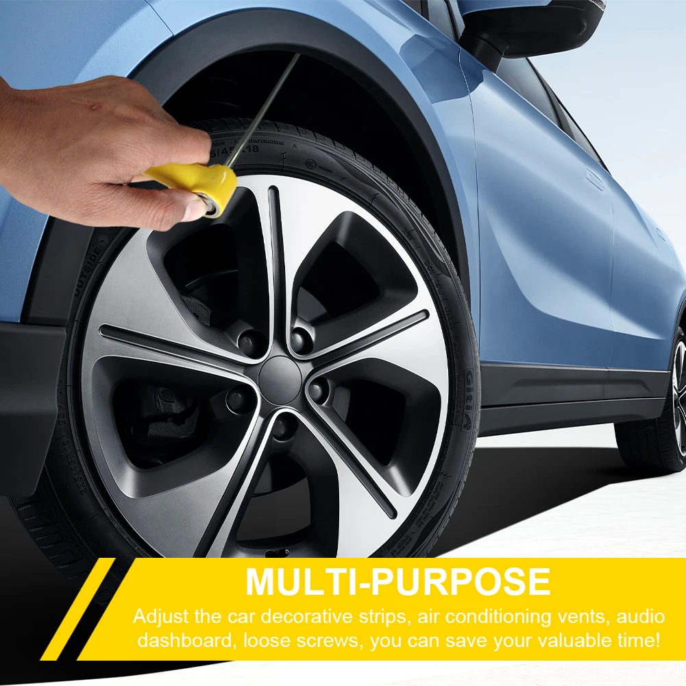 2 قطعة خطاف إصلاح دنت السيارة الفولاذ المقاوم للصدأ أدوات إزالة دنت السيارة بدون طلاء إزالة دنت جسم السيارة المخل لتلف البرد