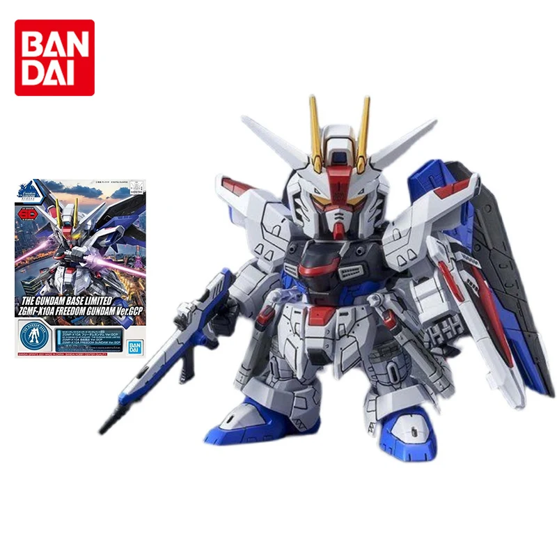 

Bandai Gundam Model Kit Anime Figure Gundam Base Limited SDEX ZGMF-X10A Freedom Ver.GCP Action Toy Figure Toys for Children