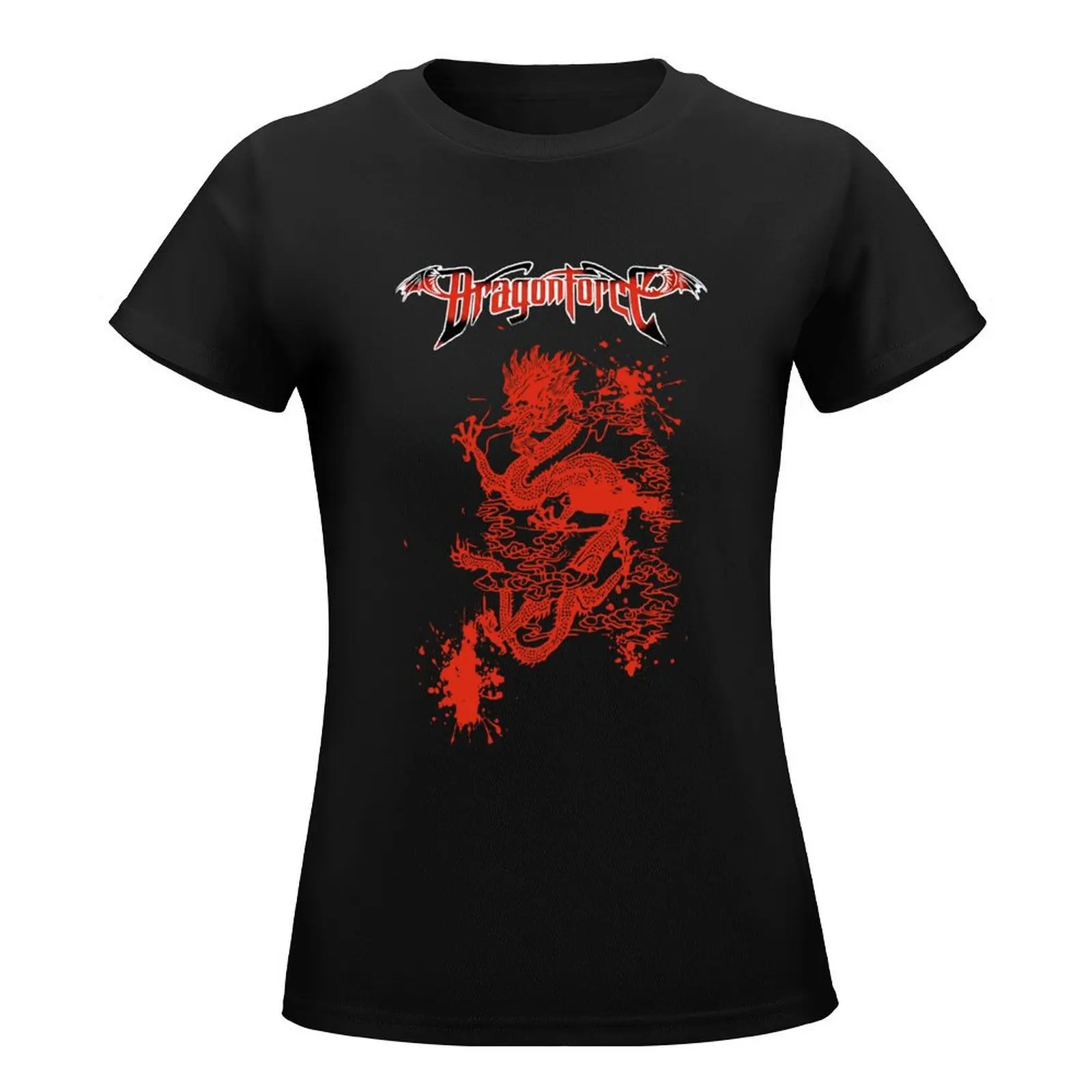 vwf4f4f8nm | DRAGONFORCE | tshirt T-Shirt summer tops summer clothes t-shirt dress for Women plus size