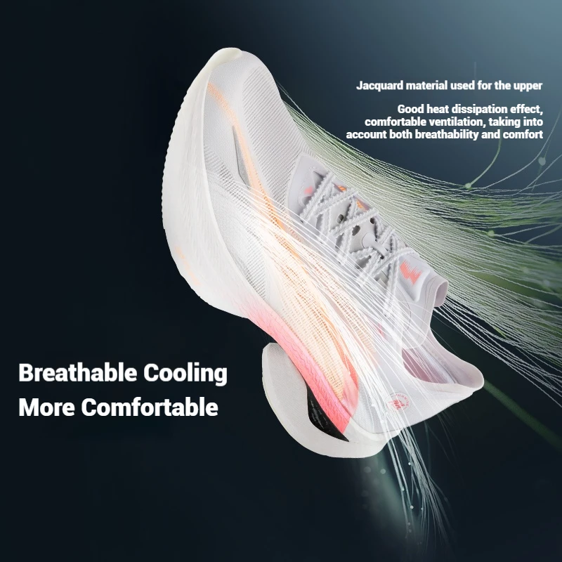 361 Degrees Furious 1,5 Herren-Laufsportschuhe, leichte Racing-Marathon-Rebound-Dämpfung, stabile Herren-Turnschuhe 672512223 F