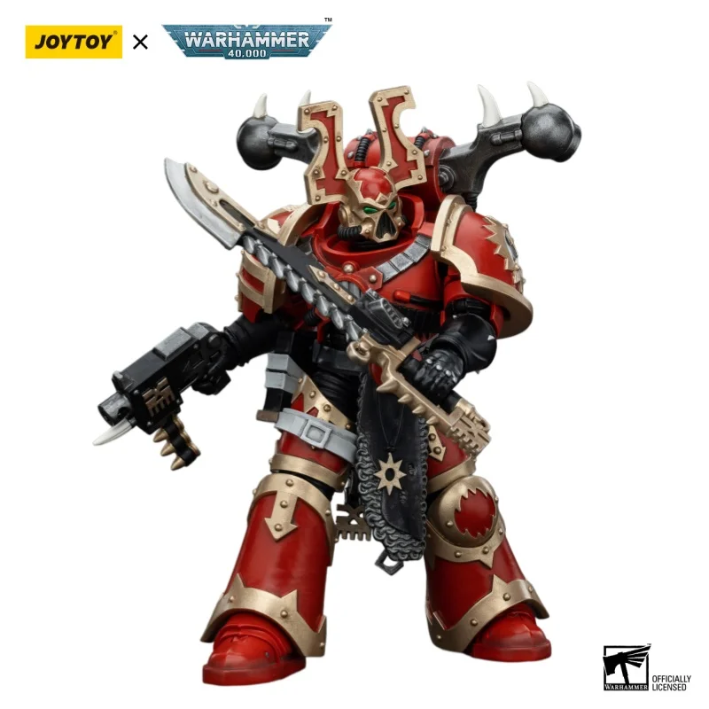 

Фигурка JOYTOY Warhammer 40000/40k World Eaters Khorne Berzerker 1, модель для коллекции, подарок, украшение
