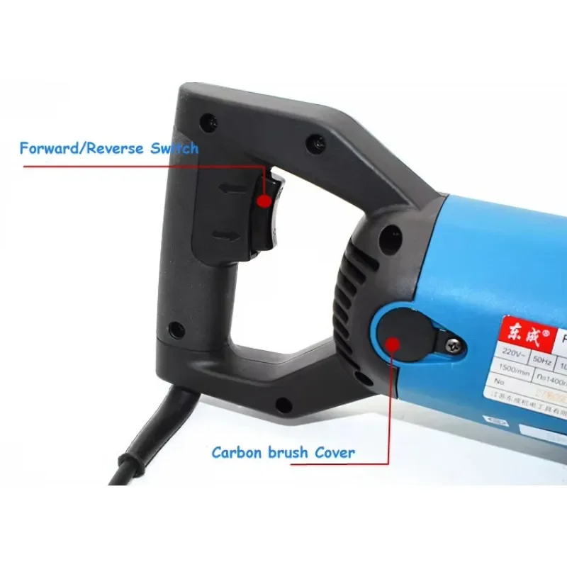 for P1B-FF-30 220V 1050W Electric Impact Wrench High Torque Heavy Duty Bolt Driver for M24 M30 Nut Runner Power Tool