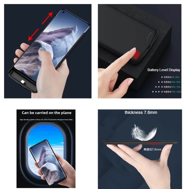 حافظة بطارية 10000 مللي أمبير في الساعة لهاتف Xiaomi 17 17Pro 17Pro Max غطاء بنك طاقة البطارية الخارجية لهاتف Xiaomi 17 Pro Max حافظة بنك الطاقة #2