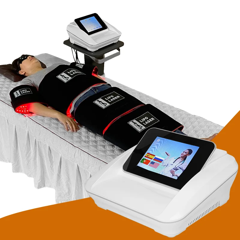 

Portable 5D Laser Body Wrap Light Treatment 360 Full Body Weight Loss Liposuction Therapy Body Slimming Belt