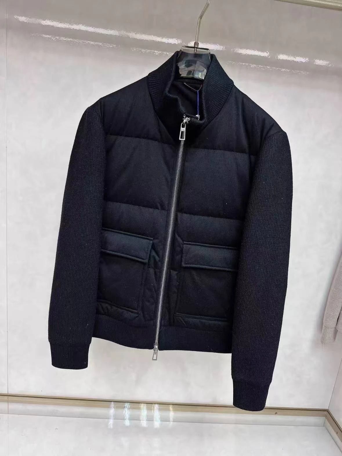 سترة رجالية كاجوال من مزيج الصوف LP 25aw #5