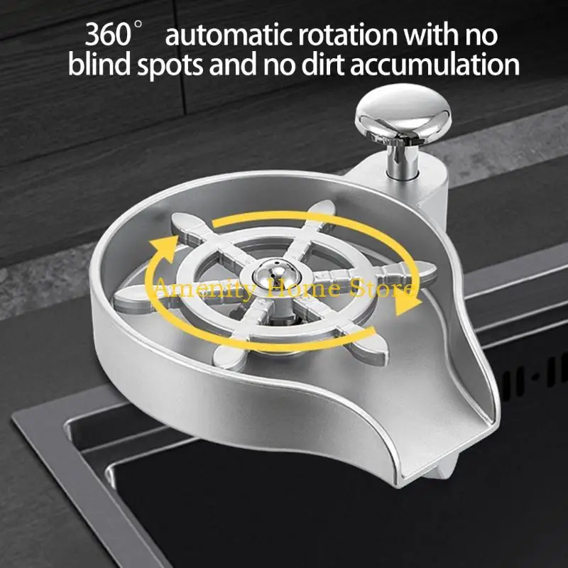 

F26C Commercial Sink Cup Washer Soap Dispenser High Pressure Cup Soap Washer