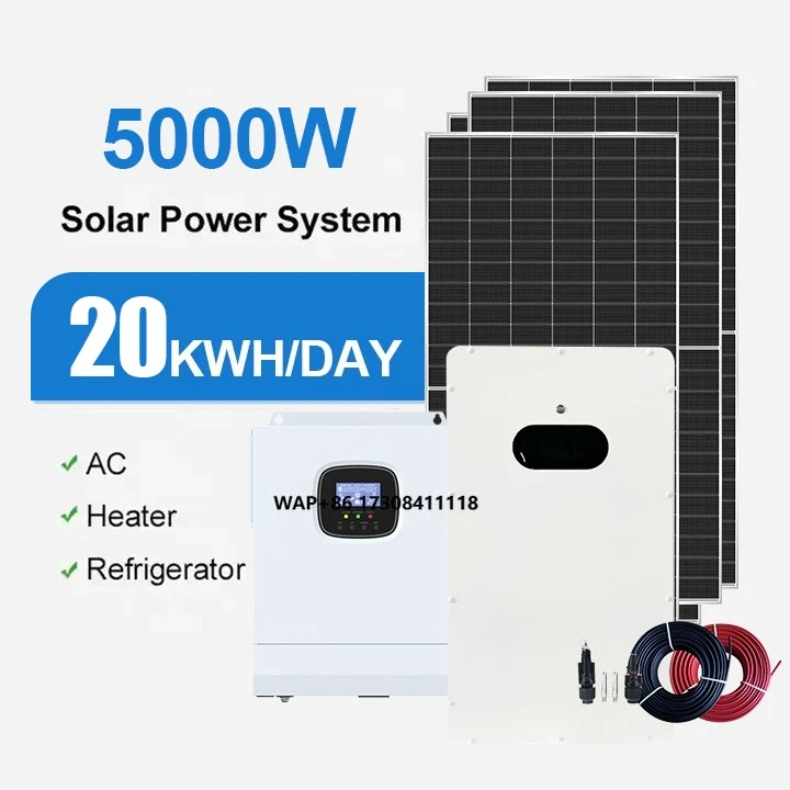 Off Grid Solar System Complete Solar Energy System 10 Kw With Hybrid Inverter and Li-Lithium Battery for Home