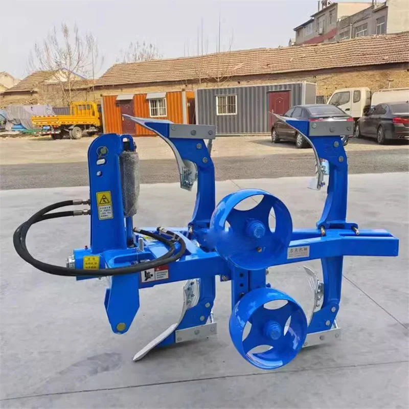 Four-wheeled Hydraulic Flip Plow Banner Mirror Deep Plowing Deep Turning Rotary Plow Side Shift Tilling Ridger Agricultural