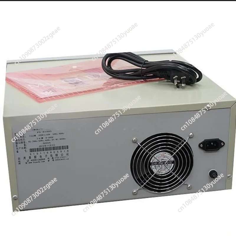 Single-Phase Variable Frequency Power Supply, PS6101, 1000W AC