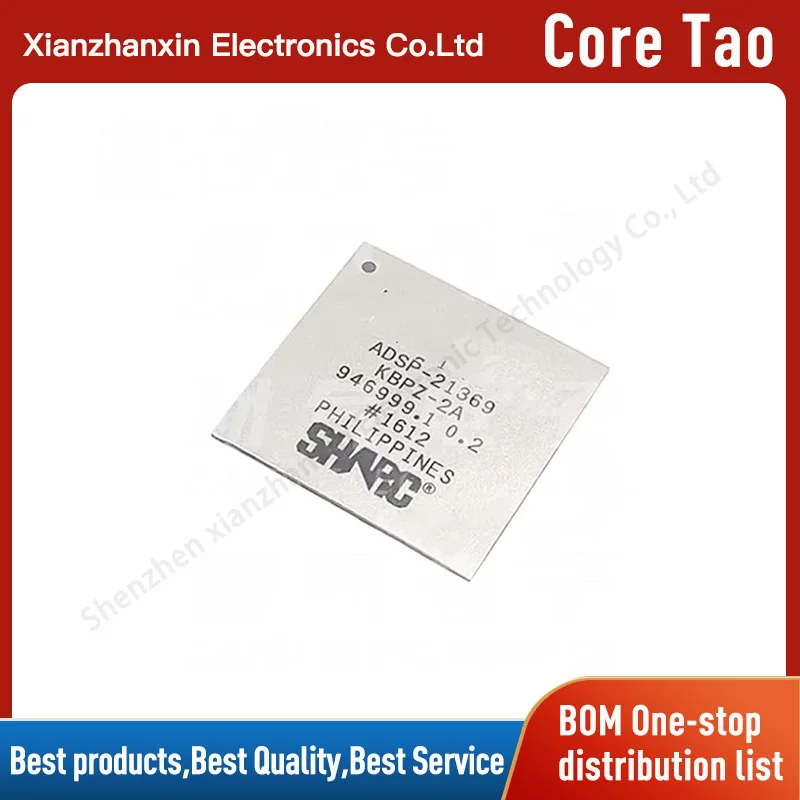 

1pcs/lot ADSP-21369KBPZ-2A ADSP-21369 BGA256 Digital signal processor chips in stock