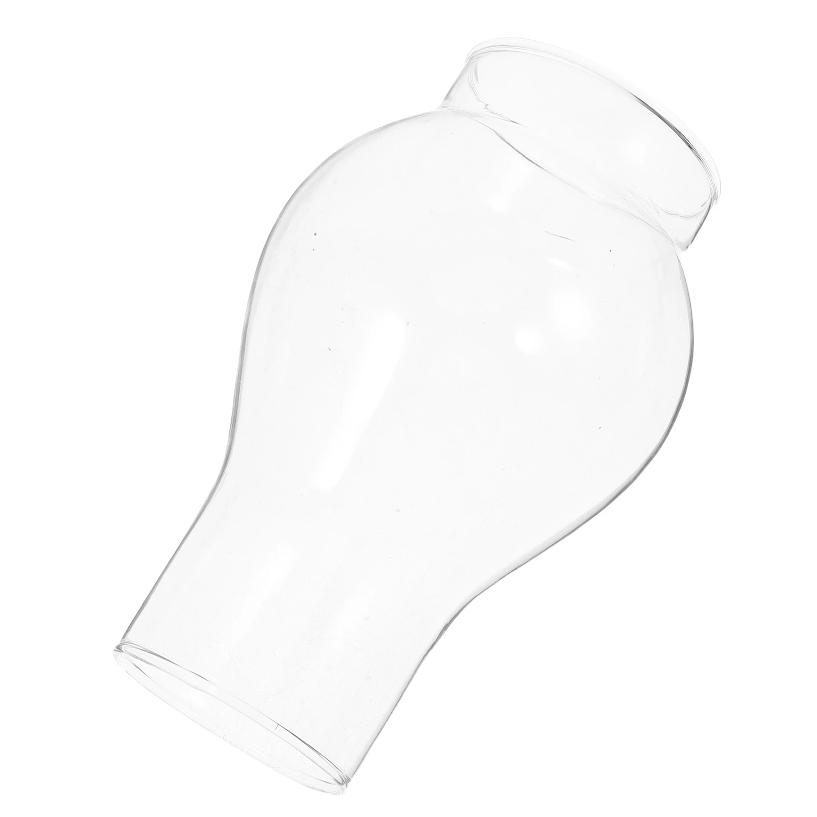 

Glass Kerosene Lampshades Candlestick Replacement Decorative Oil Chimney