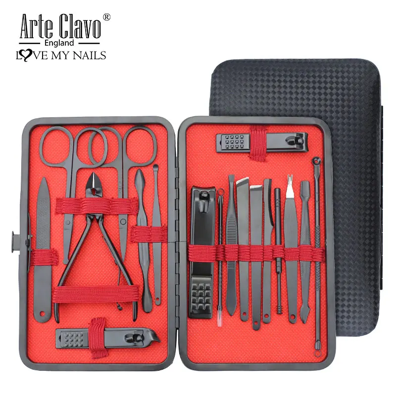 Conjunto de cortadores de unhas alicates de corte kit único prego sulco pedicure inflamação pele morta manicure ferramenta pedicure faca prego