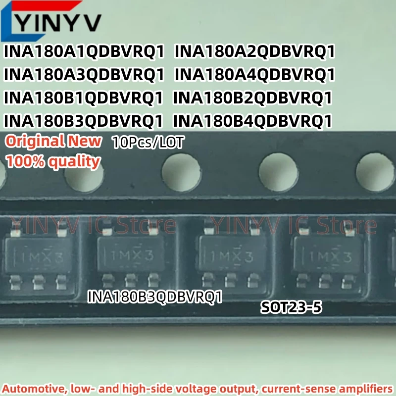 INA180A1QDBVRQ1 INA180A2QDBVRQ1 INA180A3QDBVRQ1 INA180A4QDBVRQ1 INA180B1QDBVRQ1 INA180B2QDBVRQ1 INA180B3QDBVRQ1 INA180B4QDBVRQ1