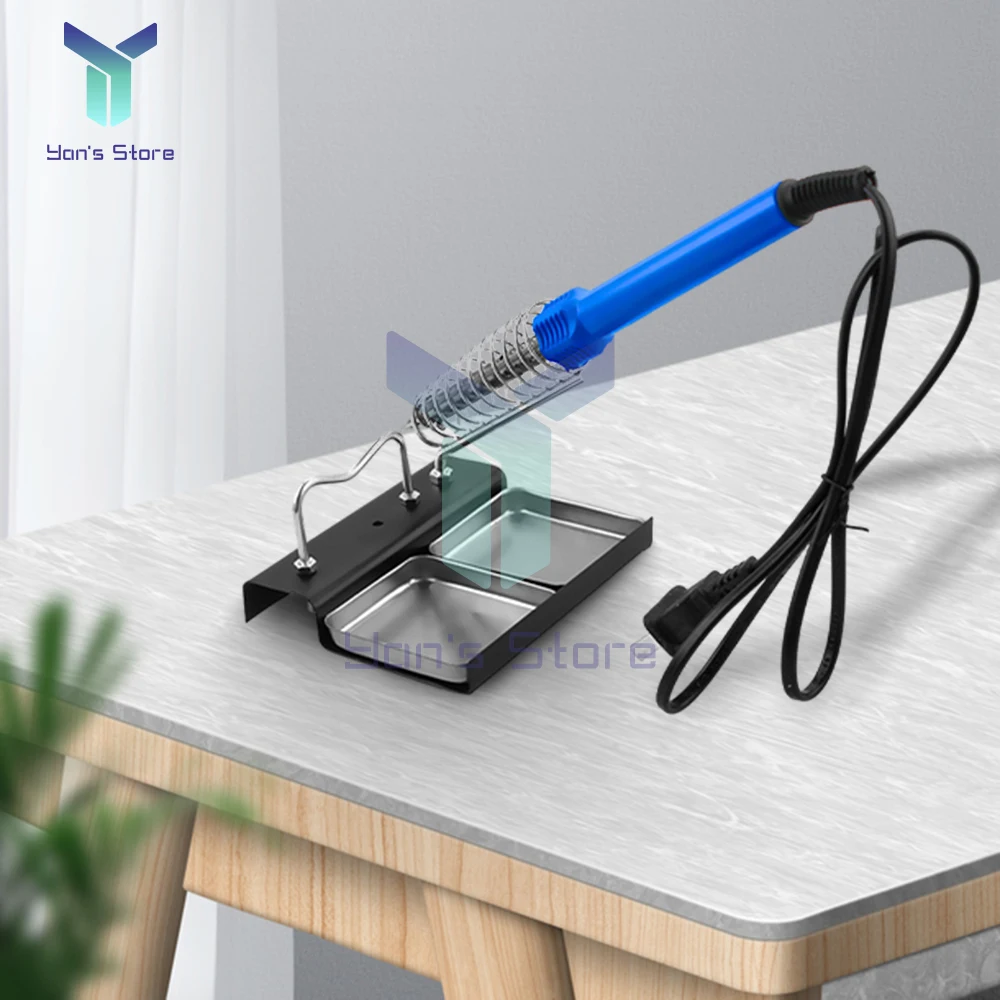 Soldering Iron Stand Holder Soldering Stand with Welding Cleaning Sponge High Temperature Resistance Welding Accessories Tools