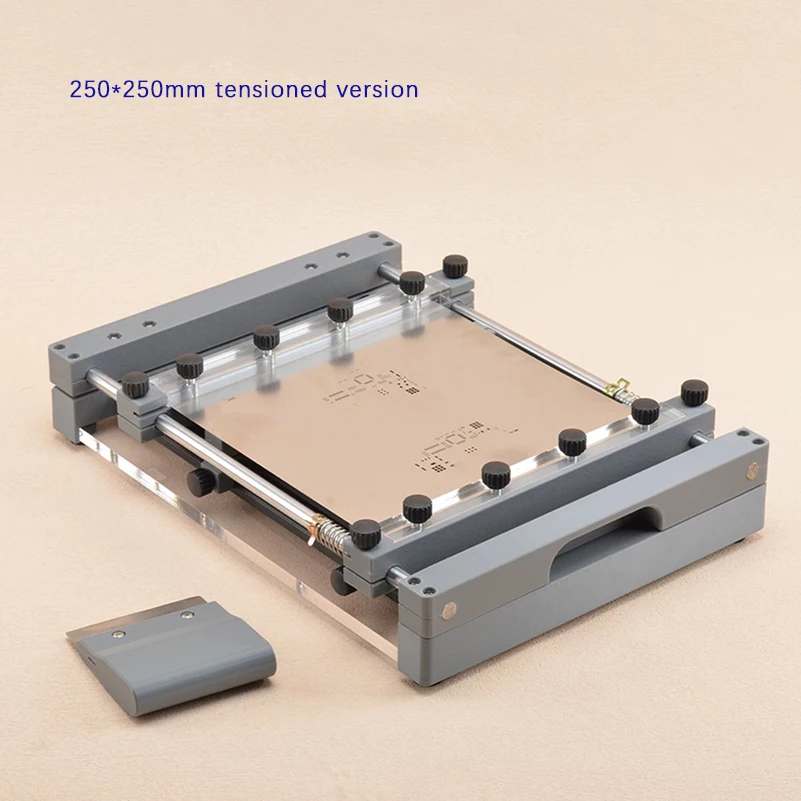 AAAAA Precision Screen Printing Machine PCB Steel Mesh Solder Paste Screen Printing Table SMT Micro Printing