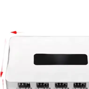 For Optimal Cooling Performance ARGB Fan Controller 5V 3Pin Splitter 10 5V 3-pin Ports Automatic Temperature Control