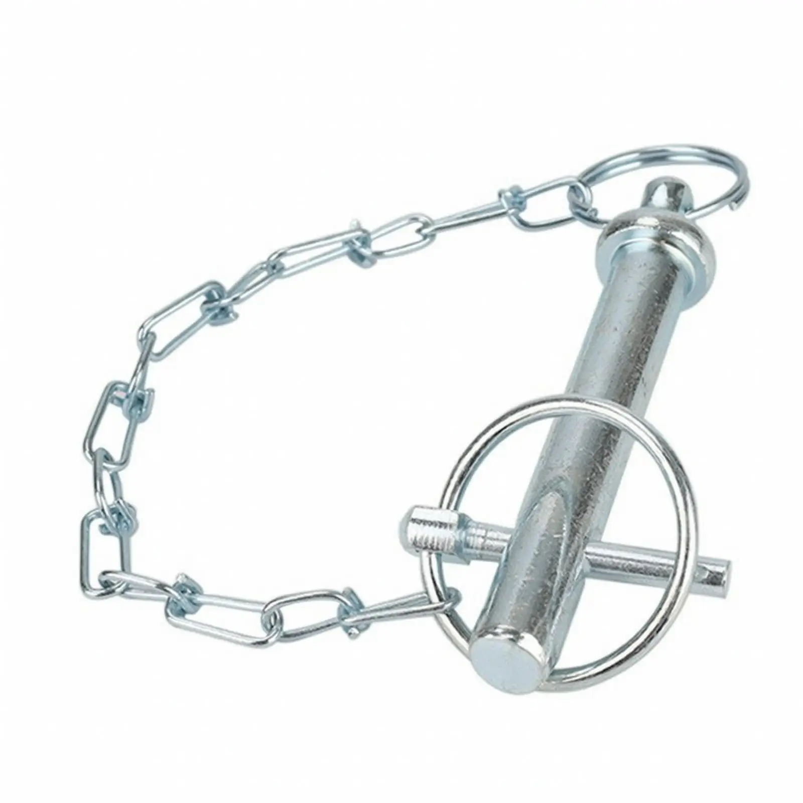 Trailer Jack Pin with Chain Heavy-Duty Trailer Jack Pin Assembly Long-Lasting