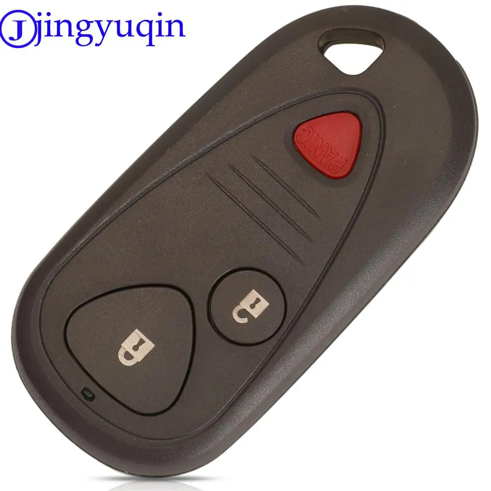 jingyuqin New Remote With Rubber Buttons Pad Car Key Fob Cover For Honda Acura CL/TL/ TSX 2000-2001 2004-2006 2004-2008 Shell