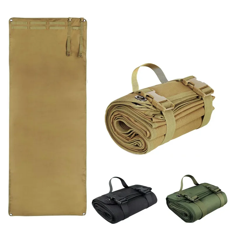 Image of Wasserdichte Rutschfeste Doppelseitige Outdoor-Campingmatte Multifunktionale Schießtrainingsunterlage für Sport, Fitness und Camping