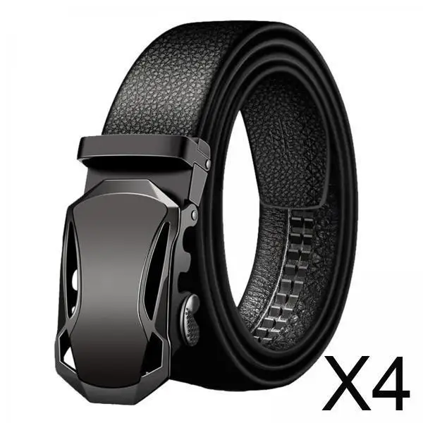 4x-cinto-masculino-cinto-de-calcas-de-negocios-cinto-formal-cinto-de-catraca-com-fivela-automatica-para-presente-masculino-facil-de-usar