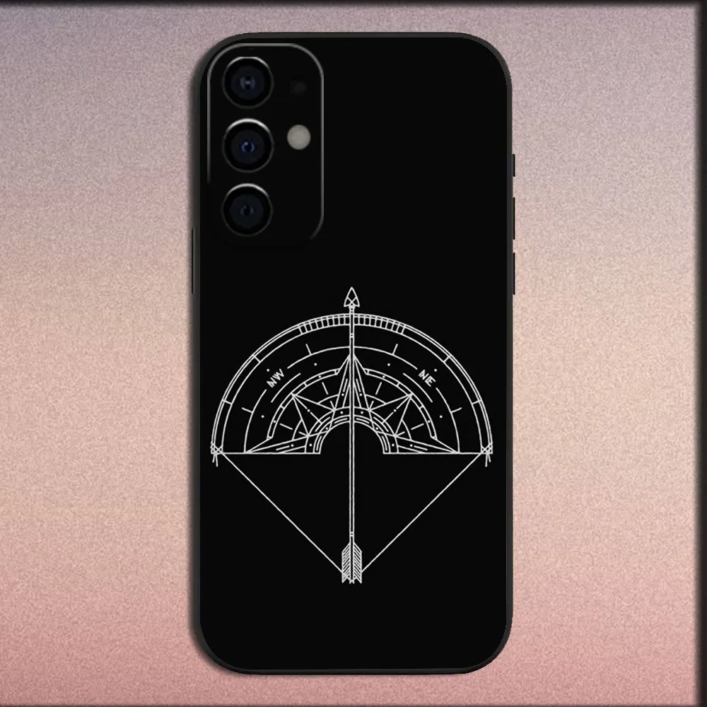 Cool Archery Sprot Phone Case For Samsung S25,S24,S21,S22,S23,S30,Ultra,S20,Plus,Fe,Lite,Note,10,9,5G Black Soft Cover