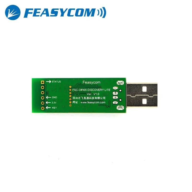 FEASYCOM High Speed Bluetooth 5.0 USB Dev Board Support HID BLE Wireless IoT Data Transmission