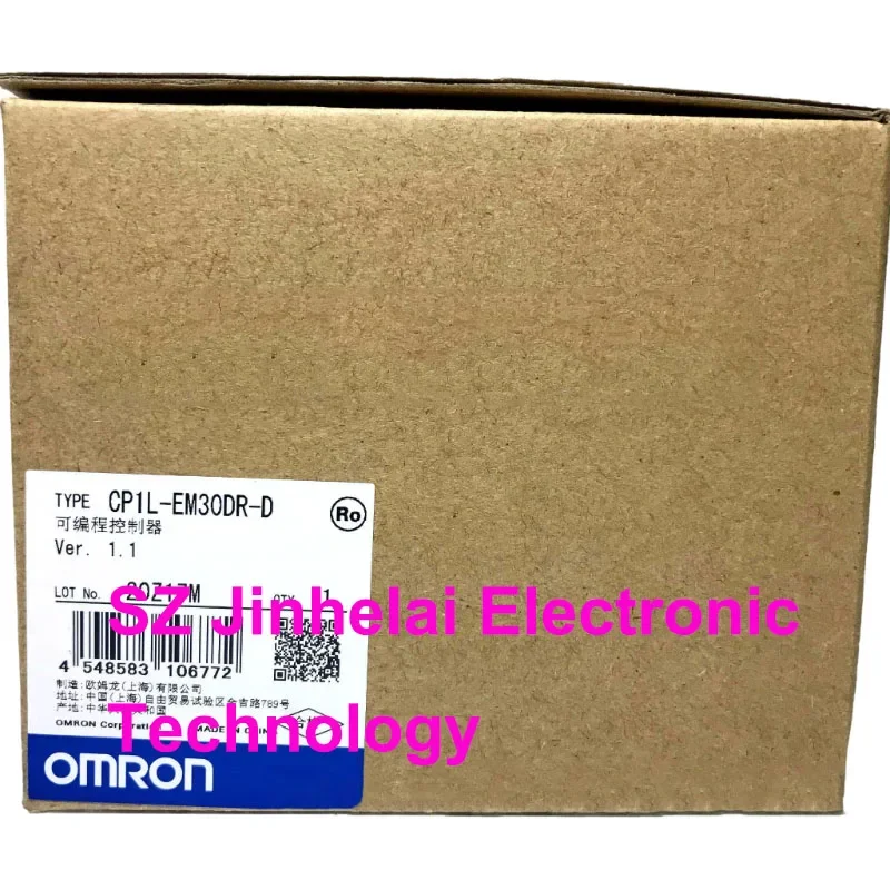 Nieuwe en originele Omron PLC relaisuitgang CP1L-EM30DR-D Transistoruitgang CP1L-EM30DT-D CP1L-EM30DT1-D