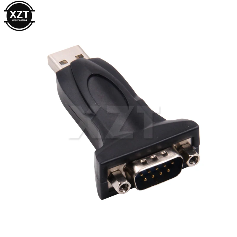 New High Quality Computer Converter USB 2.0 to RS232 system Converter 9 Pin Adapter for Win7/8 system PL2303 DB9 Plug Adapter