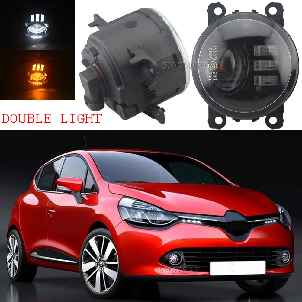 Противотуманные фары для Renault Clio 3/III 2005 2006 2007 2008 2009 2010 2011 2012 2013 (три типа) Противотуманные фары в сборе DRL H11 12 В