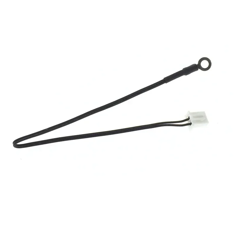 20pcs Temperature Sensor Line Ear Surface Mount Aperture 3.2mm  Resistance 5k B Value 3470 Error 1%L=15CM Plug  NTC Thermistor
